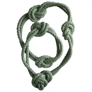 SECODIR MARINA - Embrasse rideau textile aimantée Coloris - Gris pas cher