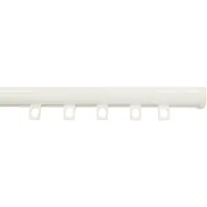 SECODIR Decorail - Tringle rail pour rideau en aluminium L.5 m Coloris - Blanc pas cher