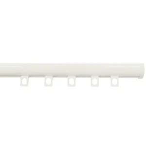 SECODIR Decorail - Tringle rail pour rideau en aluminium L.1 m Coloris - Blanc pas cher