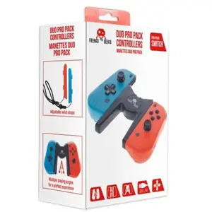 FREAKS AND GEEKS Manettes JoyCon Duo Pro Pack pour Nintendo Switch - Bleu et RougeVendu par1001hobbies