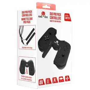 Manettes Duo Pro Pack type Joy-Con (noir) - Freaks and Geeks Manette ... pas cher