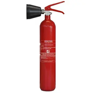 Lifebox - Extincteur à CO2 2kg avec diffuseur pour feux de classe b