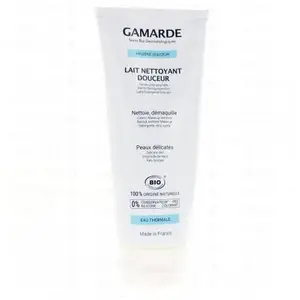 Comparateur de prix : GAMARDE Hygiène douceur - Lait nettoyant douceur bio tube 200g