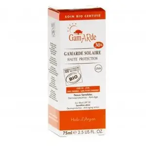 Face and Body Sun Fluid SPF 30 by Gamarde for Women - 3.38 oz Sunscreen pas cher