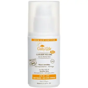 GAMARDE Solaire Haute protection solaire bio SFP30 spray 100ml pas cher