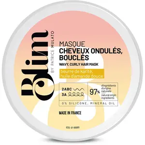 Mulato Masque cheveux ondulés bouclés Blim 200ML pas cher
