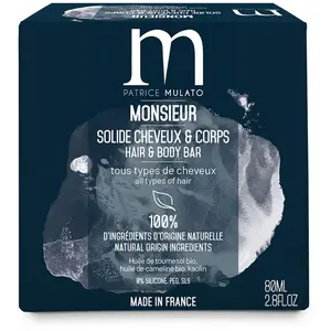 Mulato - Savon Shampooing solide cheveux et corps Monsieur pas cher
