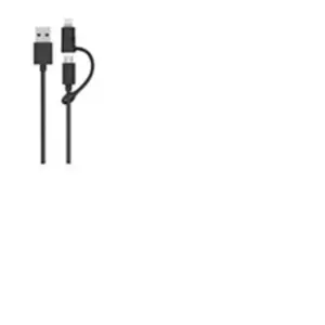 Watt&co Cable a 2 sorties lightning et micro usb Mobility Lab TEL306612 pas cher
