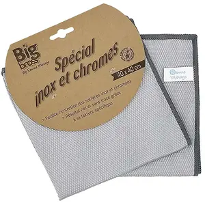 Electrodepot Chiffon Microfibre Special Inox Et Chromes pas cher
