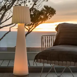Comparateur de prix : Lumisky - Lampadaire extérieur sans fil lady Blanc Polypropylène H110CM