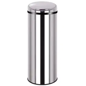 Poubelle de cuisine à ouverture automatique Kitchen Move Artic inox 50 L