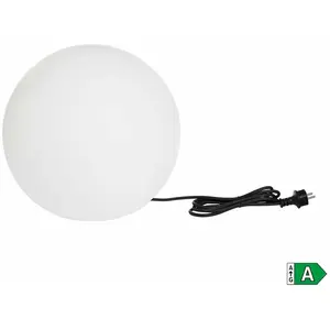 Comparateur de prix : Lumisky Boule lumineuse filaire BOBBY Blanc Polypropylène Ø50CM TU