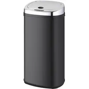 Comparateur de prix : Poubelle de cuisine à ouverture automatique Kitchen Move Largo noir 42 L