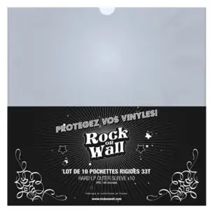 Rock on wall Pochette rigide 33 tours x10 pour vinyleVendu paramazon
