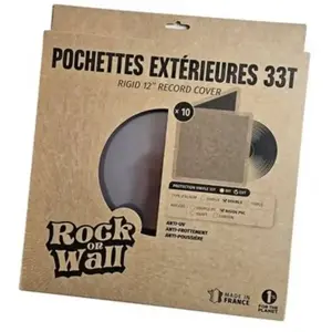 Comparateur de prix : Pochettes vinyle Rock on wall Pochettes rigides 33T Gatefold (lot de 1...