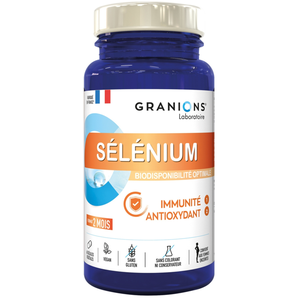 Comparateur de prix : Granions® Sélénium Immunité & Antioxydant 60 gélules