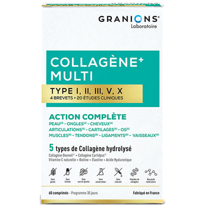 Granions Collagène Multi Type I, II, III, V, X Comprimés x 60
