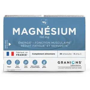 Comparateur de prix : Granions Magnésium 150 Mg