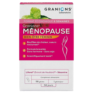 Granions Ménopause 56 gélulesVendu pardocmorris
