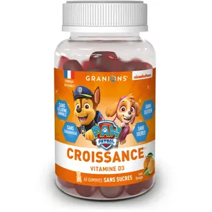 Granions Gummies Croissance Pat Patrouille (Orange) 60 Gummies pas cher