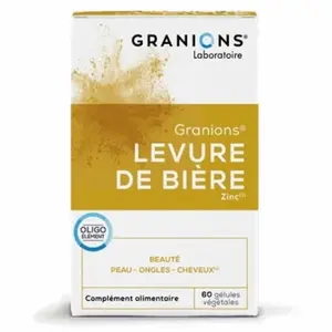 Comparateur de prix : Granions Levure de Bière 60 gélules