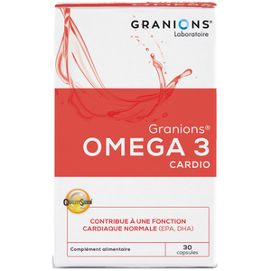 Comparateur de prix : Granions Omega 3 Cardio 30 capsules