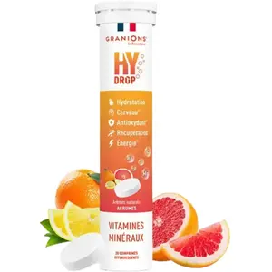 Comparateur de prix : Granions Hydrop Agrumes 20 comprimés effervescents