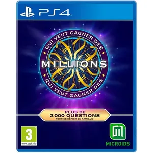 Comparateur de prix : MICROÏDS Just For Games Qui veut gagner des millions Jeu PS4