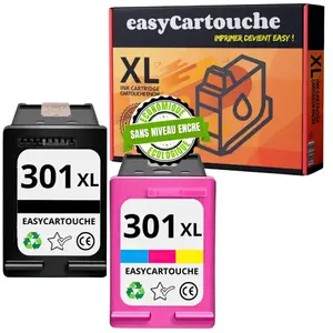 123CONSOMMABLES - 301XL Cartouches d'encre Remplacement pour HP 301 XL... pas cher