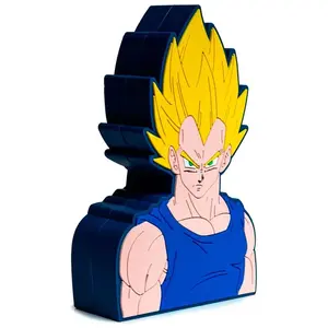 TEKNOFUN Enceinte sans fil DRAGON BALL Z Vegeta - Bluetooth - Batterie - 3 W - Bleu pas cher