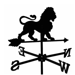 Outils Et Nature - Girouette Lion en fer forgé petit modèle
