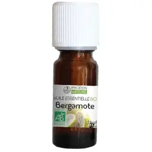 Huile Essentielle de Bergamote Bio - 10 ml - Propos'Nature pas cher