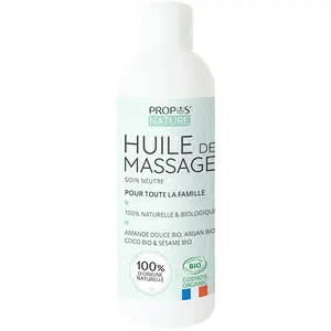 Propos'Nature Propos' Nature Cosmétique Huile de Soin Massage Neutre Bio 200ml pas cher