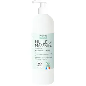 Comparateur de prix : Propos'Nature Propos' Nature Cosmétique Huile de Soin Massage Neutre Bio 500ml