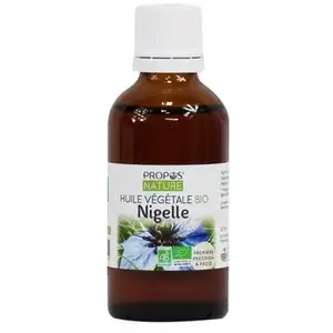 Propos' Nature Aroma-Phytothérapie Huile Végétale Nigelle Bio 50ml
