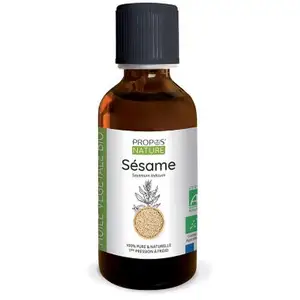 Comparateur de prix : Propos' Nature Aroma-Phytothérapie Huile Végétale Sésame Bio 50ml