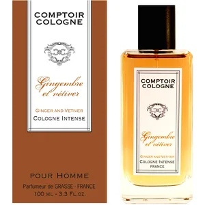 COMPTOIR COLOGNE - Eau de Cologne Intense - Gingembre Vétiver, 100 ml pas cher