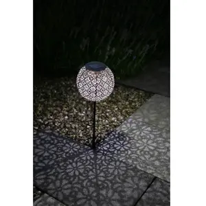 Comparateur de prix : Galix - Décoration métal a énergie solaire - Design rétro