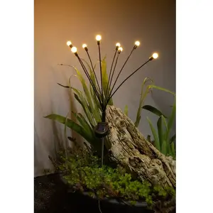Comparateur de prix : GALIX Decoration lumineuse solaire G4435 - Forme bouquet - 8 LED - H69 cm