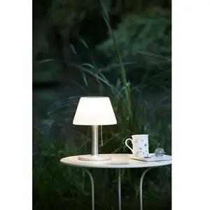 Comparateur de prix : Galix G2 Lampe de Table Solaire Très Eclairante, Plastique, Gris