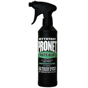 Comparateur de prix : ABEBA Nettoyant bateaux coque pont vaporisateur 500ml - Pronet