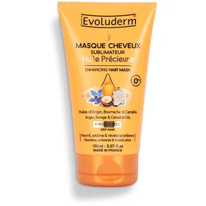 Comparateur de prix : Evoluderm - Masque Cheveux Sublimateur Huile Précieuse Masque et cure cheveux 150 ml unisex