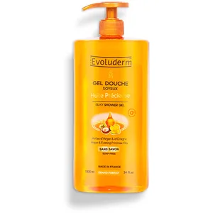 Evoluderm - Soyeux Huile Précieuse Gel douche 1000 ml unisex