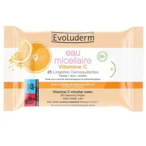 Evoluderm - Eau Micellaire Vitamine C Démaquillant yeux 1 pieces unise... pas cher