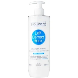 Evoluderm - Lait Démaq' Doux Hydratant Démaquillant yeux 500 ml unisex pas cher