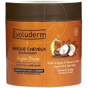 Evoluderm Evoluderm - Masque Cheveux Nourrissant Argan Divin - 500ml pas cher