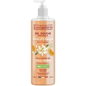 Evoluderm - Ensoleillé Fleur d'Oranger Gel douche 500 ml unisex pas cher
