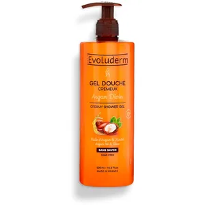 Evoluderm - Crémeux Argan Divin Gel douche 500 ml unisex pas cher