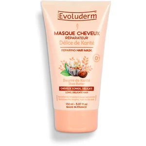 Comparateur de prix : Evoluderm - Masque Cheveux Réparateur Masque et cure cheveux 150 ml un...