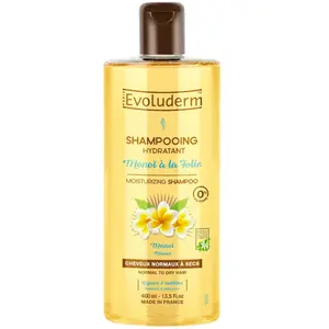 Comparateur de prix : Evoluderm - Hydratant Monoï à la Folie Shampoing 400 ml unisex